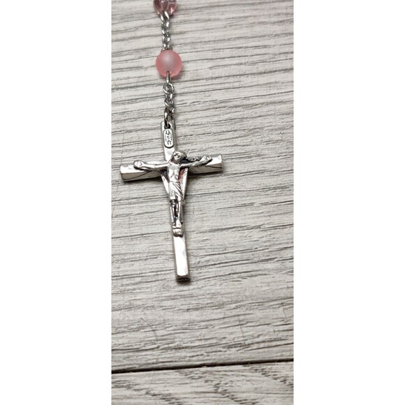 Vintage Knights of Columbus Catholic Saint Mary Rosary-Made In Italy - Picture 2 of 11